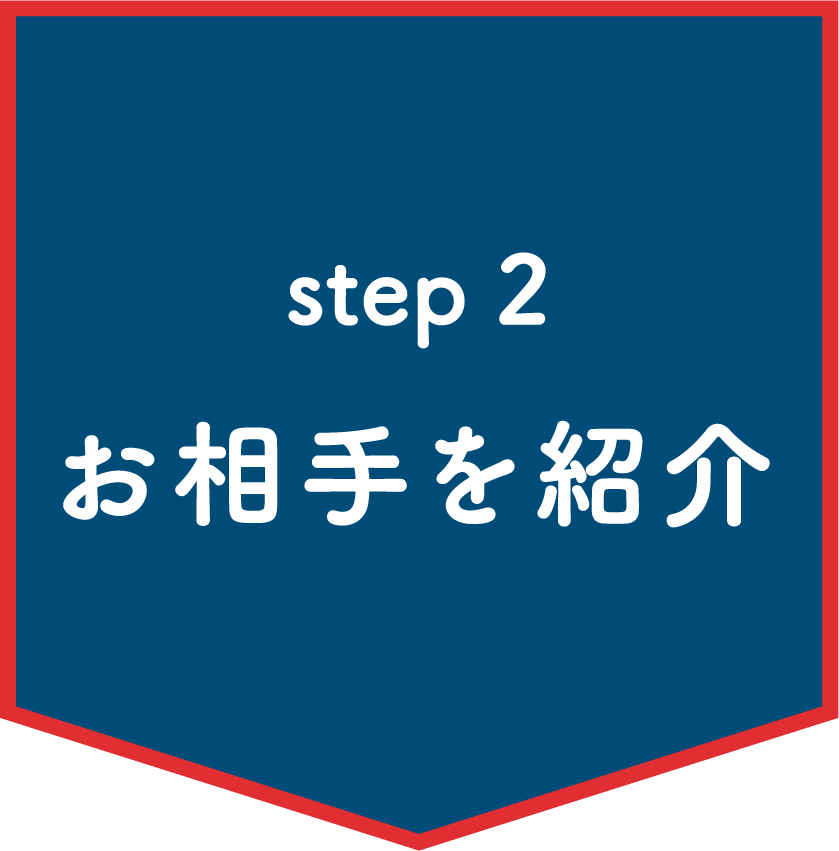 出会いの流れを示した画像